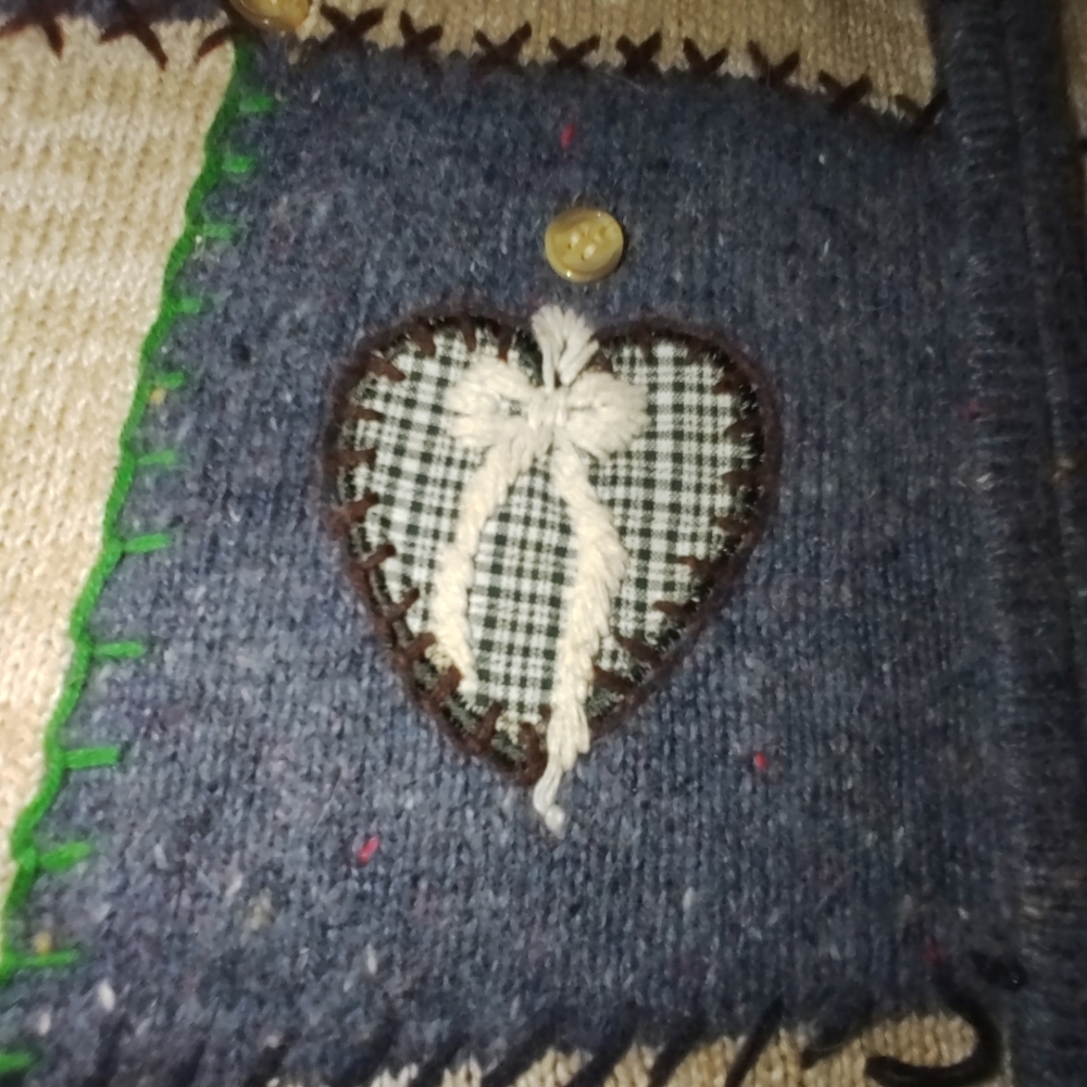 Basic Editions Holiday Sweater M - image 4